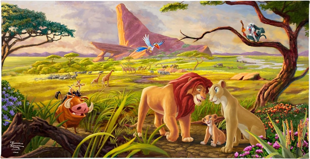 Disney Il Re Leone Ricorda Chi Sei 16 x 31 Galleria Avvolta Tela
