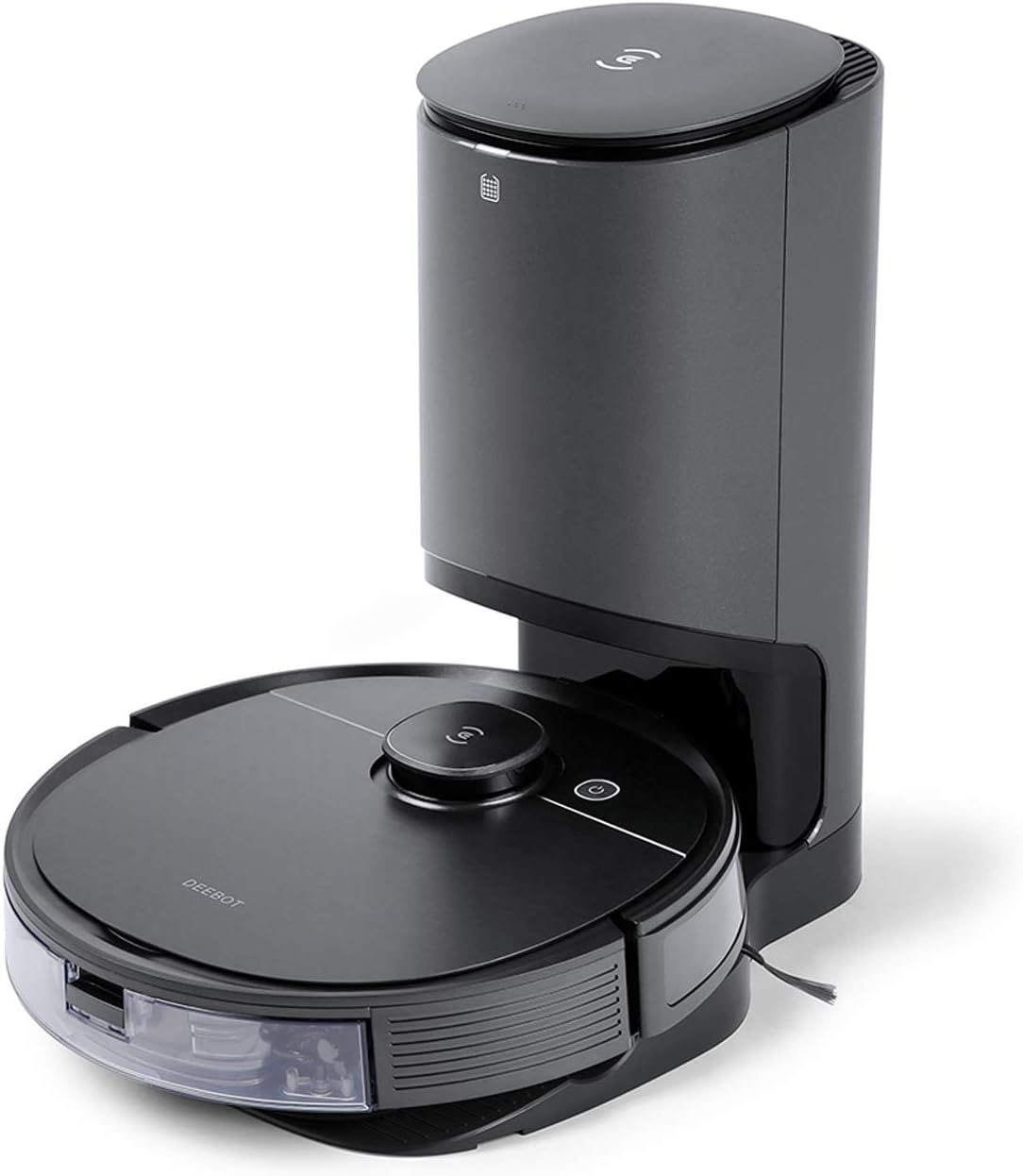ECOVACS Deebot Robot aspirapolvere e scopa con stazione di svuotamento automatico (T8 AIVI)