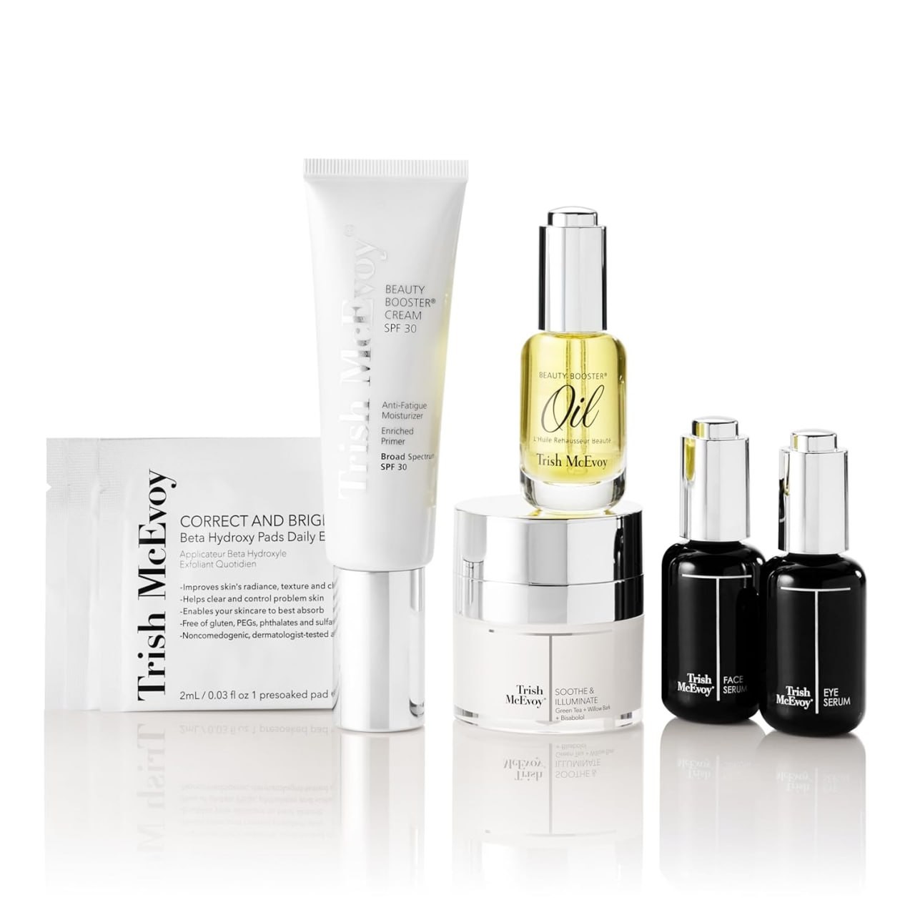 Trish McEvoy Collezione da viaggio essenziale Beauty Booster, set da 6 pezzi
