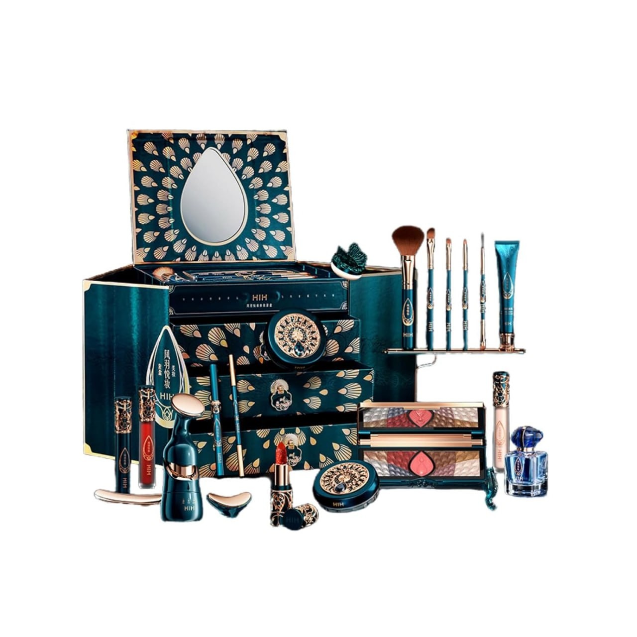Set Trucco 24 Set Di Cosmetici Oriental Tide Regalo Di Natale Per San Valentino, Adatto A Principianti E Veterani, Una Varietà Di Stili