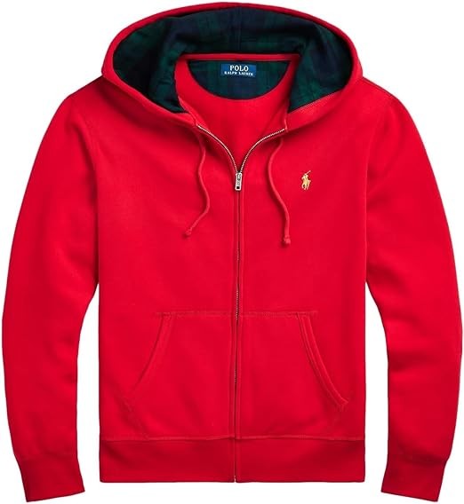 Felpa con cappuccio in lana con zip intera POLO Ralph Lauren