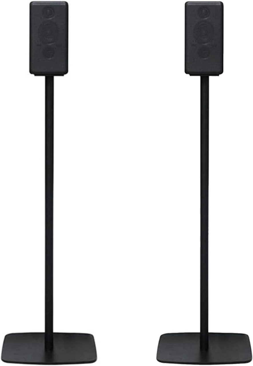 1 paio di supporti per altoparlanti neri per supporti da pavimento per altoparlanti posteriori wireless Sony SA-RS3S, installazione perfetta del supporto, comoda e sicura (solo supporto)